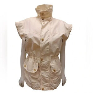 Mercedes-Benz  Design Sleeveless Ivory Colour Vest Size Large